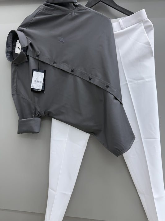 Partywear Shirt With Trouser (Combo)