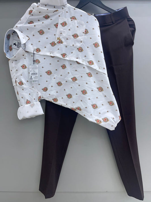 Printed Shirt with Trouser Pant (Combo)