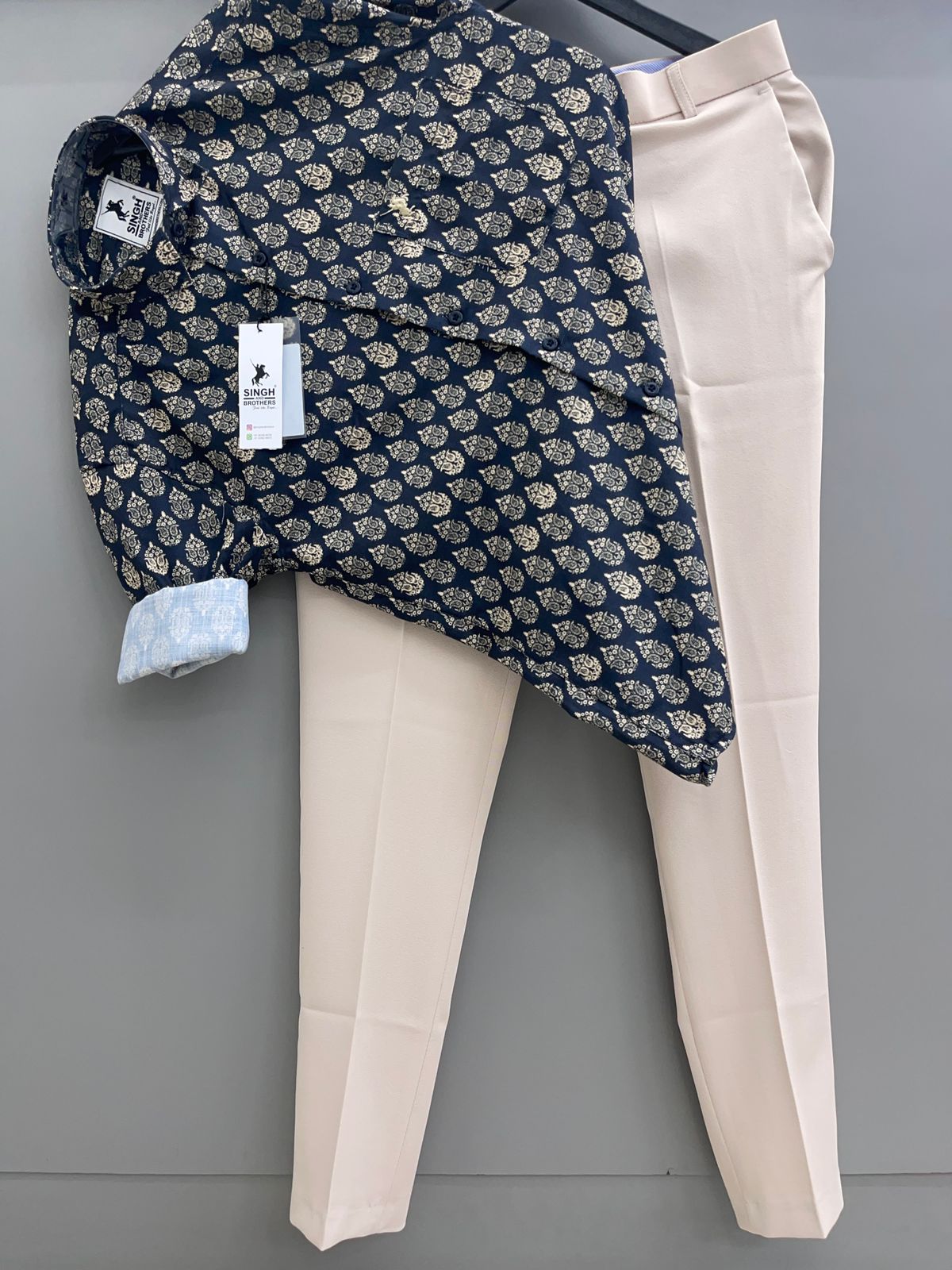 Printed Shirt with Trouser Pant (Combo)