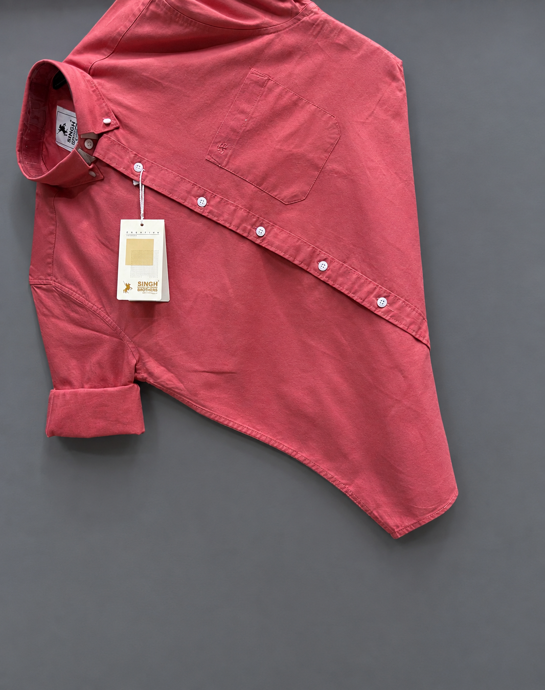 Cotton Oxford BD Orange