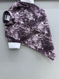 Purple lycra printed