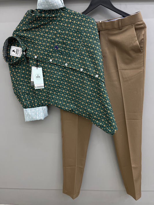 Printed Shirt with Trouser Pant (Combo)