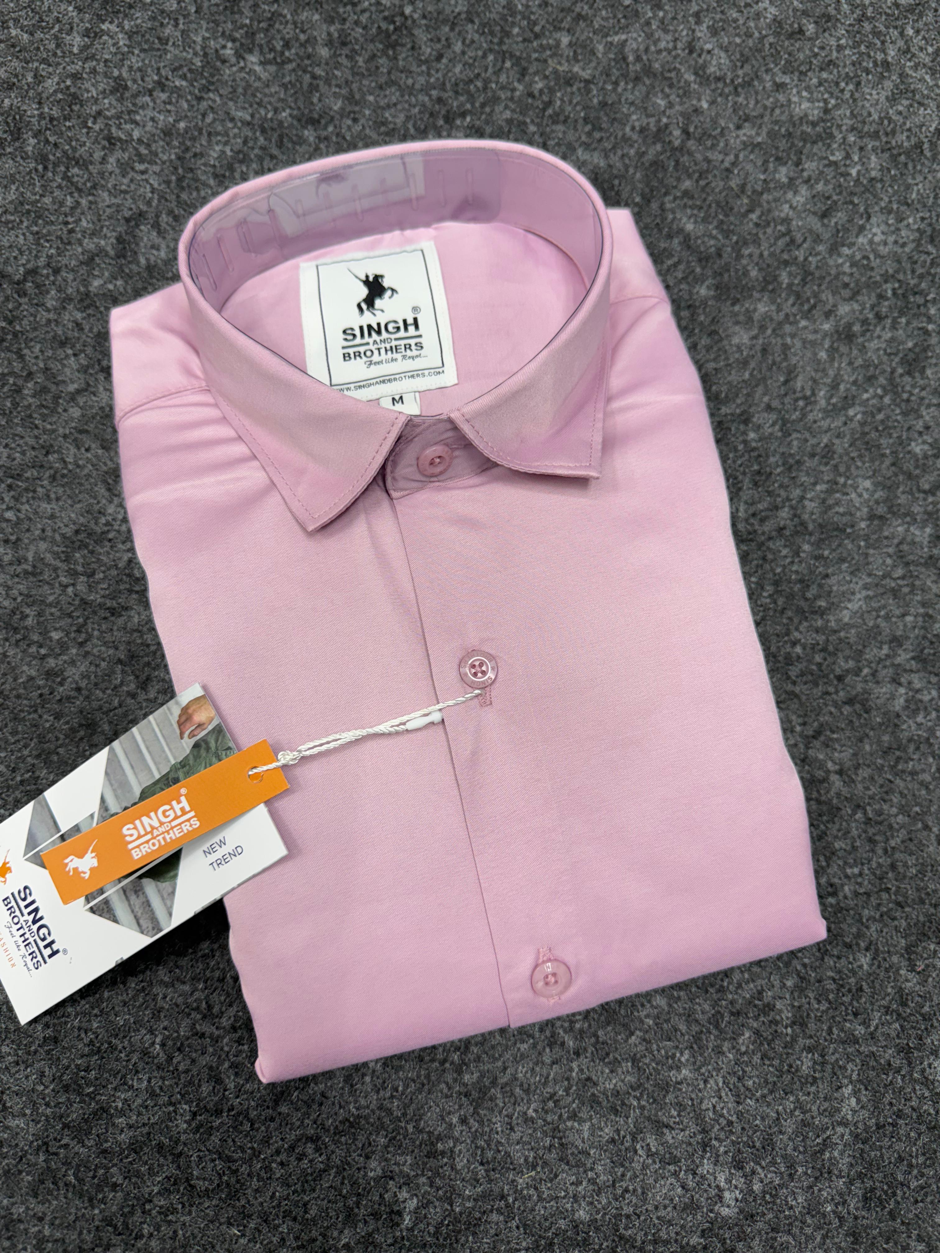 Partywear Shirt - Light Pink