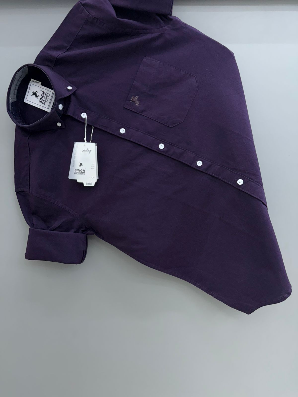 Cotton Oxford BD- Purple