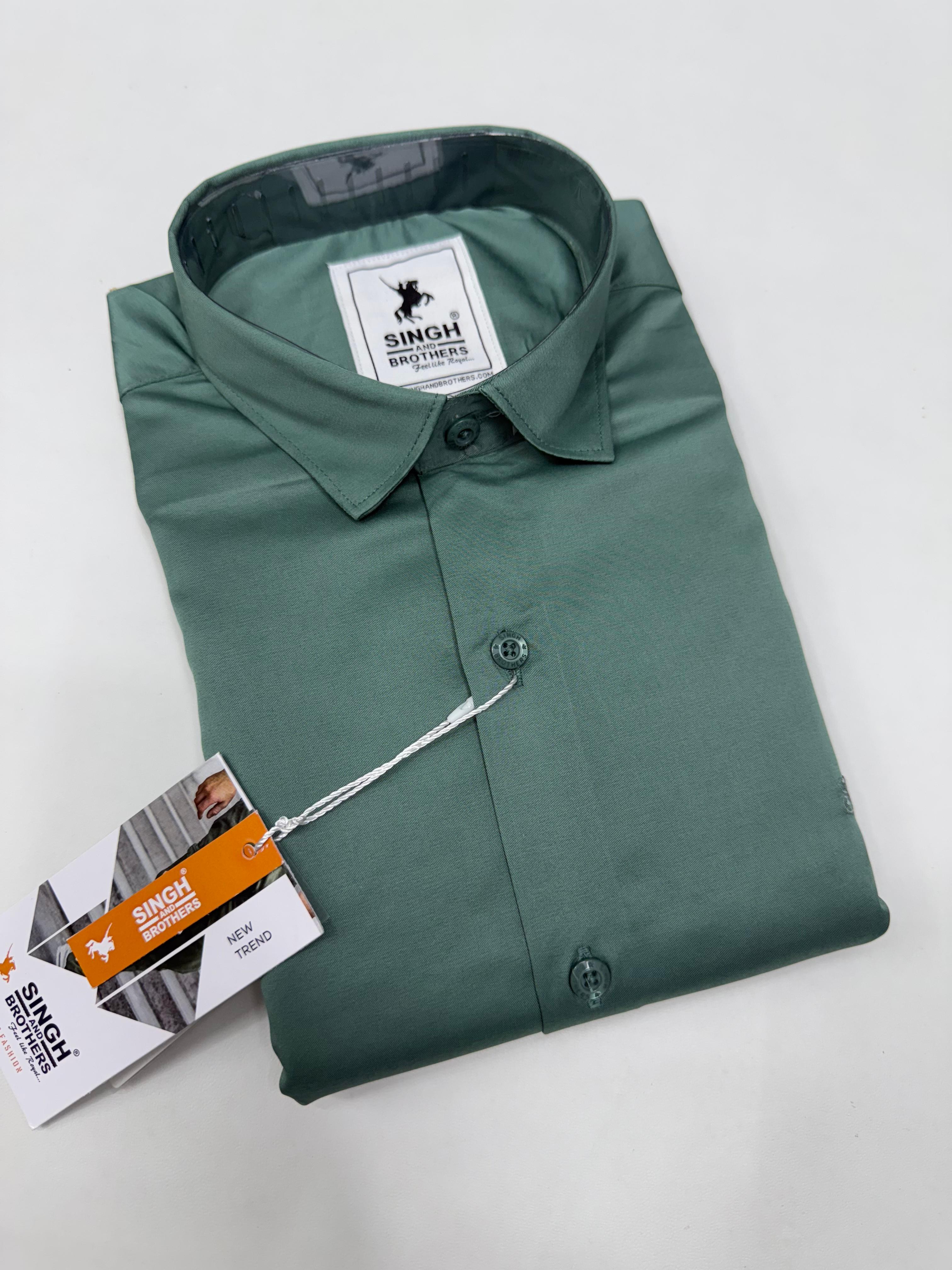 Partywear Shirt - Sage Green