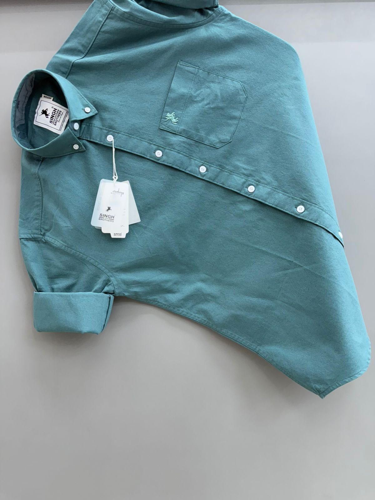 Cotton Oxford BD- Turquoise