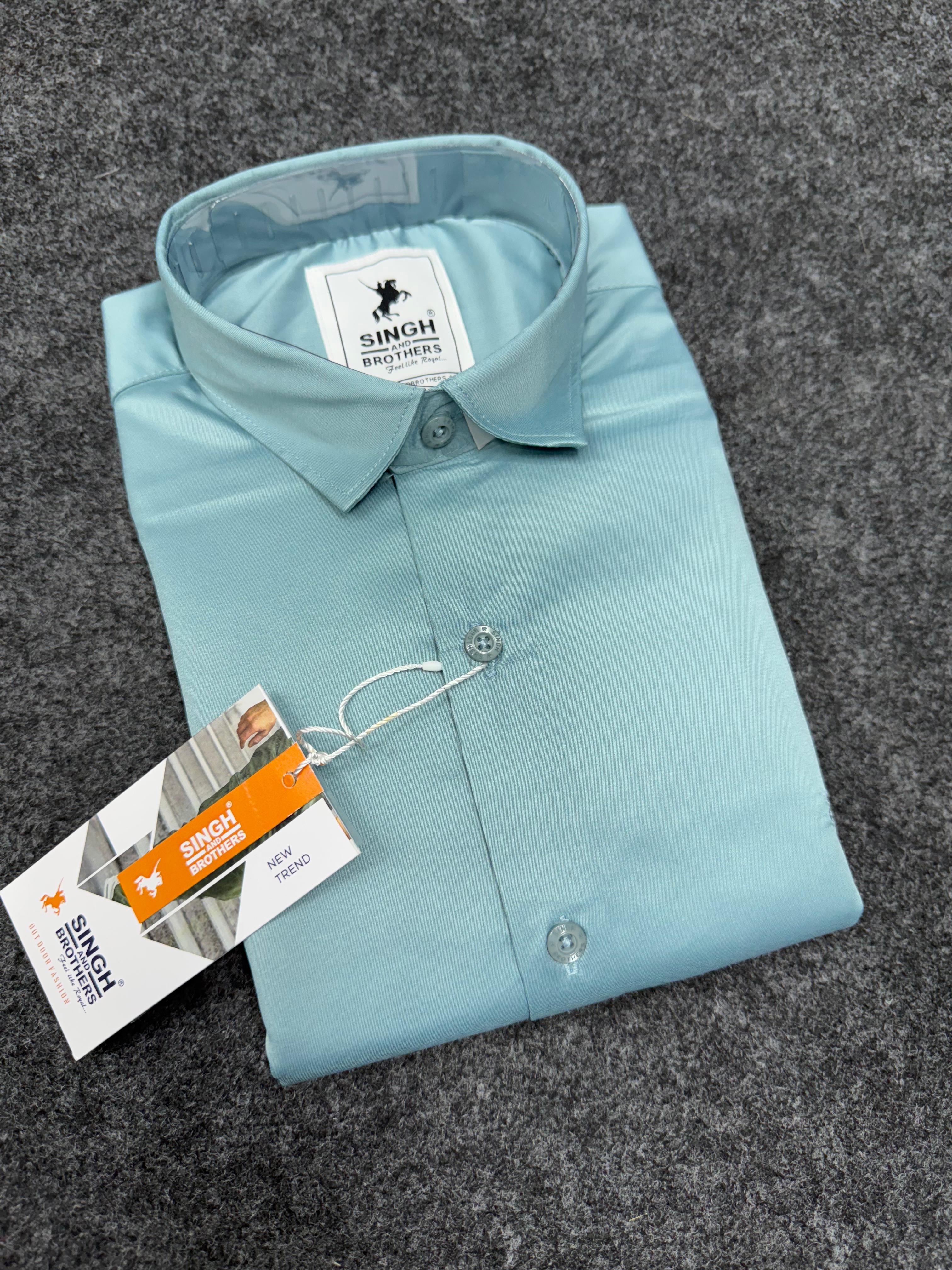 Partywear Shirt - Turquoise