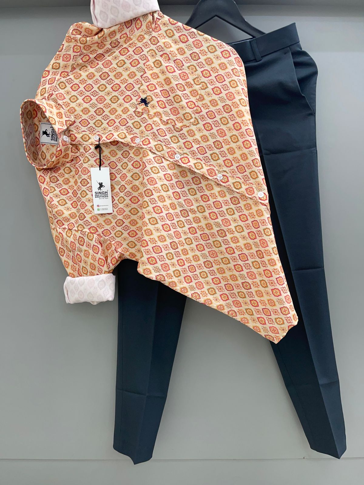 Printed Shirt with Trouser Pant (Combo)