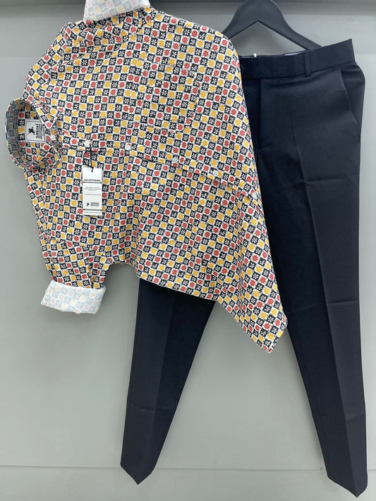 Printed Shirt with Trouser Pant (Combo)