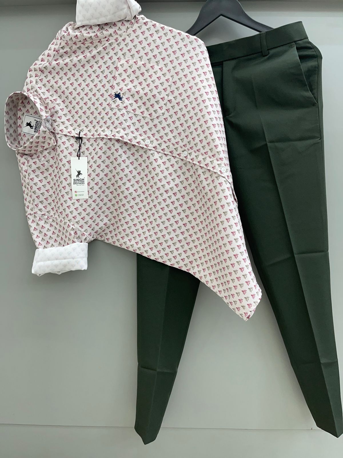 Printed Shirt with Trouser Pant (Combo)