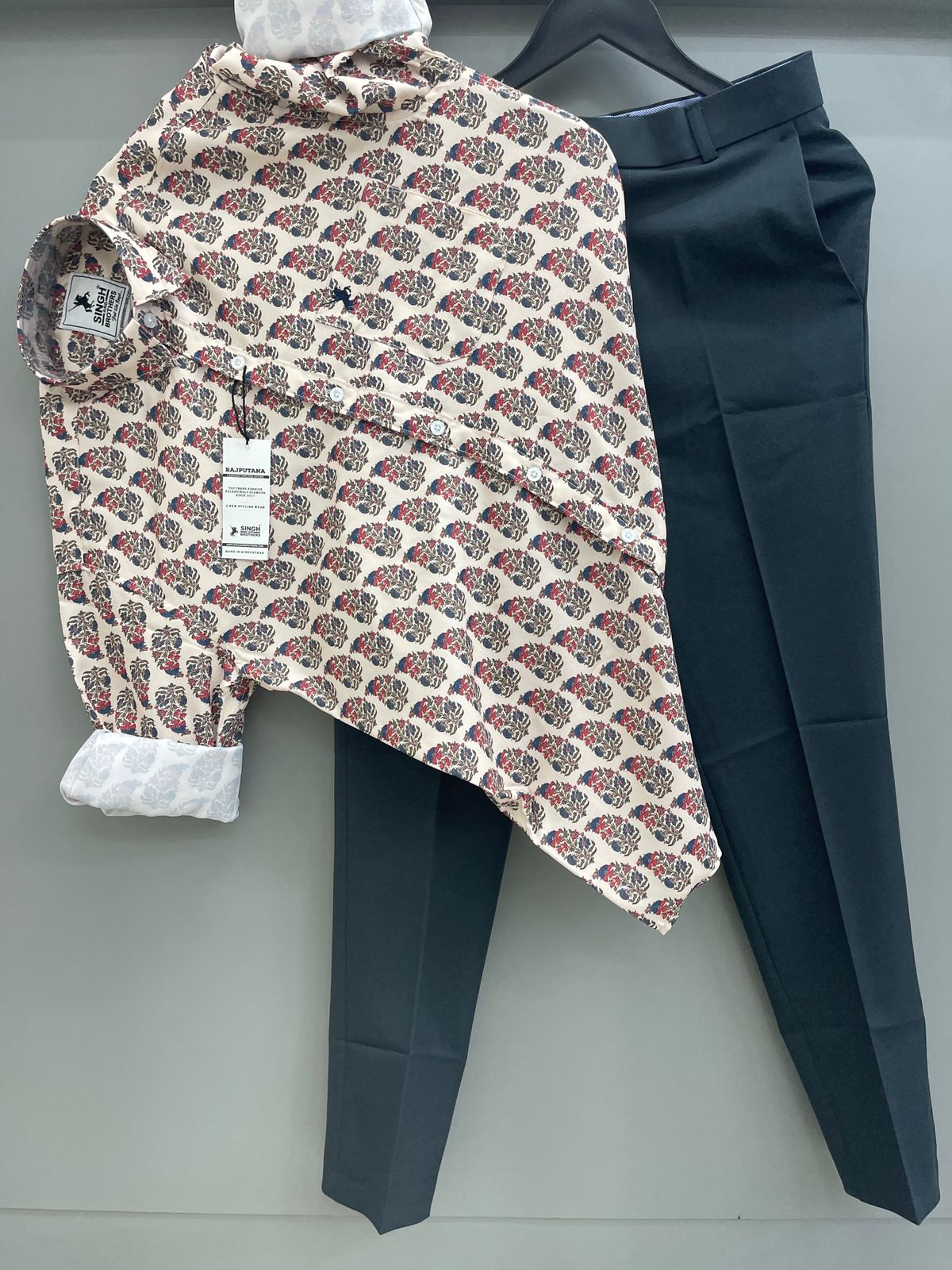 Printed Shirt with Trouser Pant (Combo)