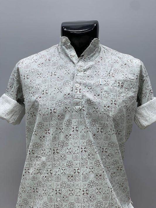 Printed Short Kurta