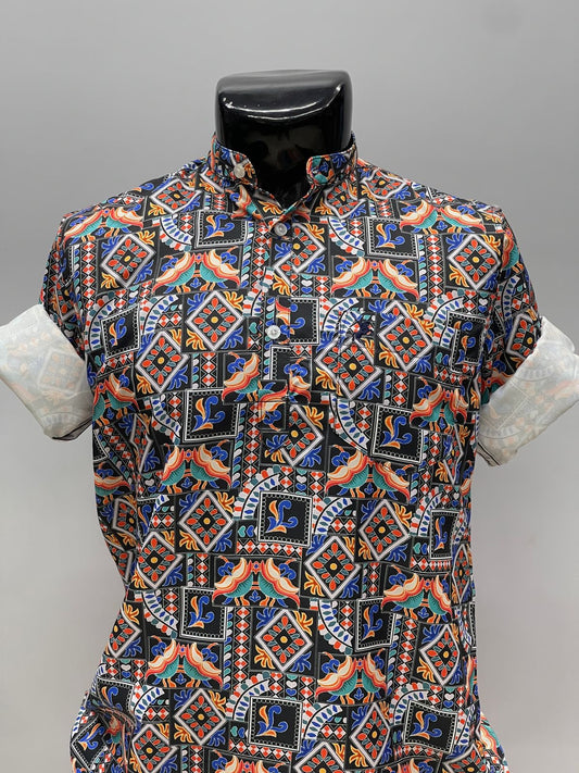 Printed Short Kurta