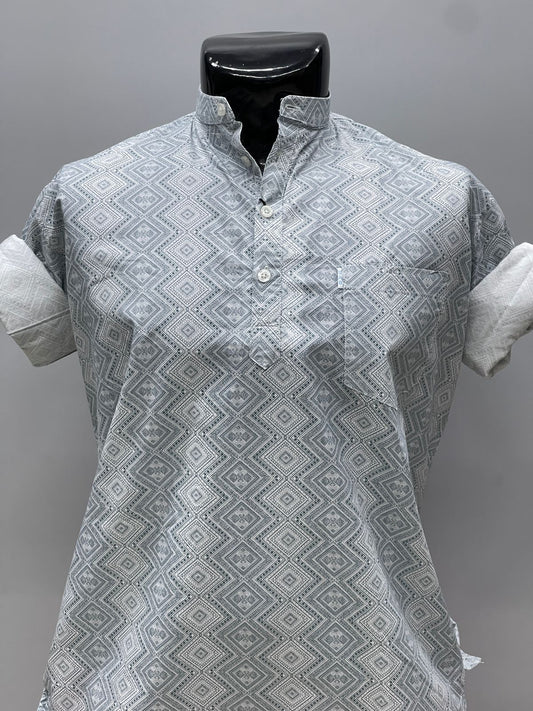 Printed Short Kurta