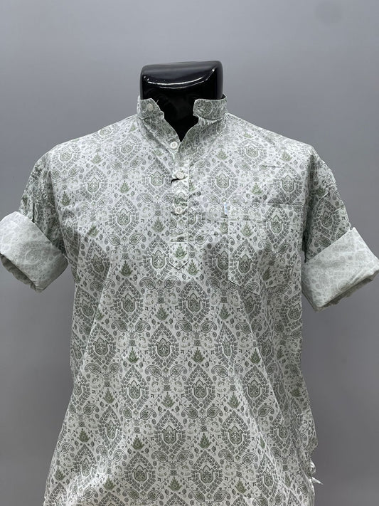 Printed Short Kurta