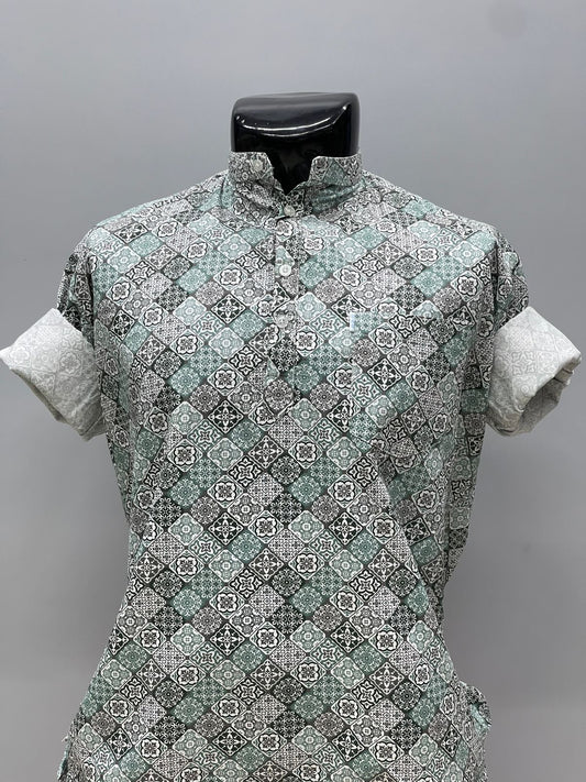 Printed Short Kurta