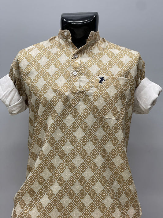 Printed Short Kurta