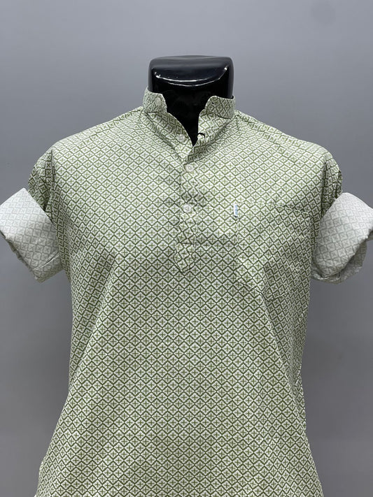 Printed Short Kurta