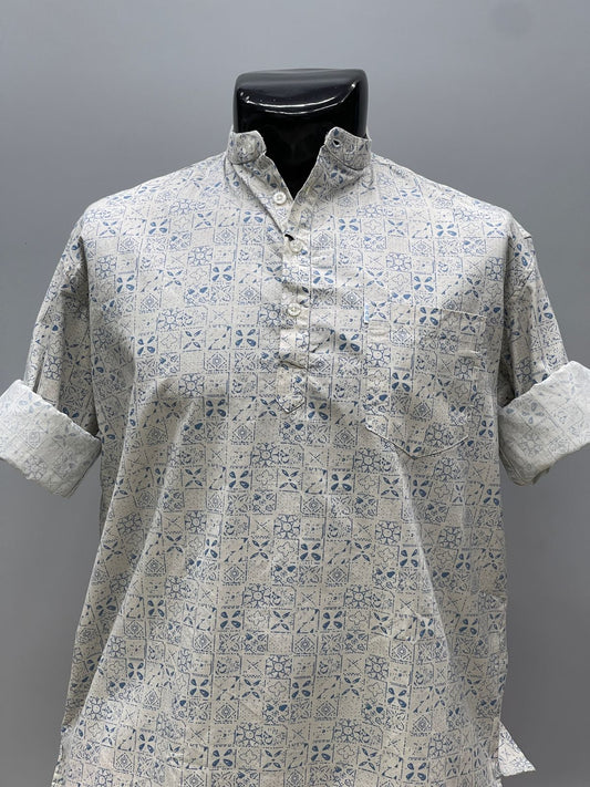 Printed Short Kurta