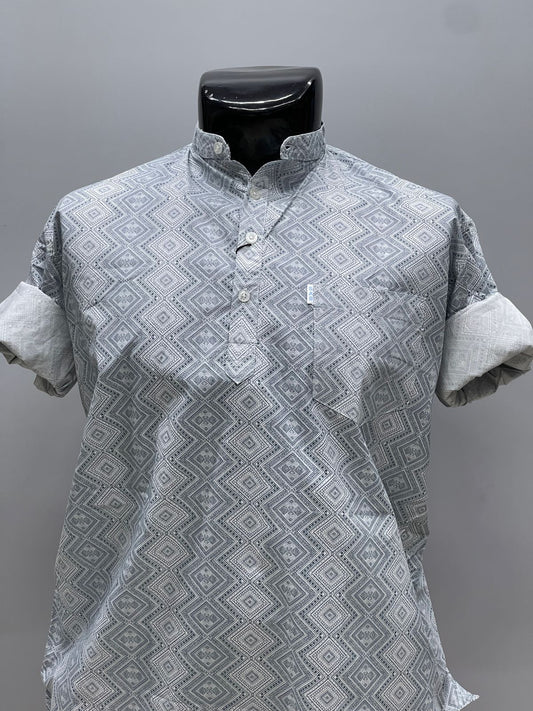 Printed Short Kurta