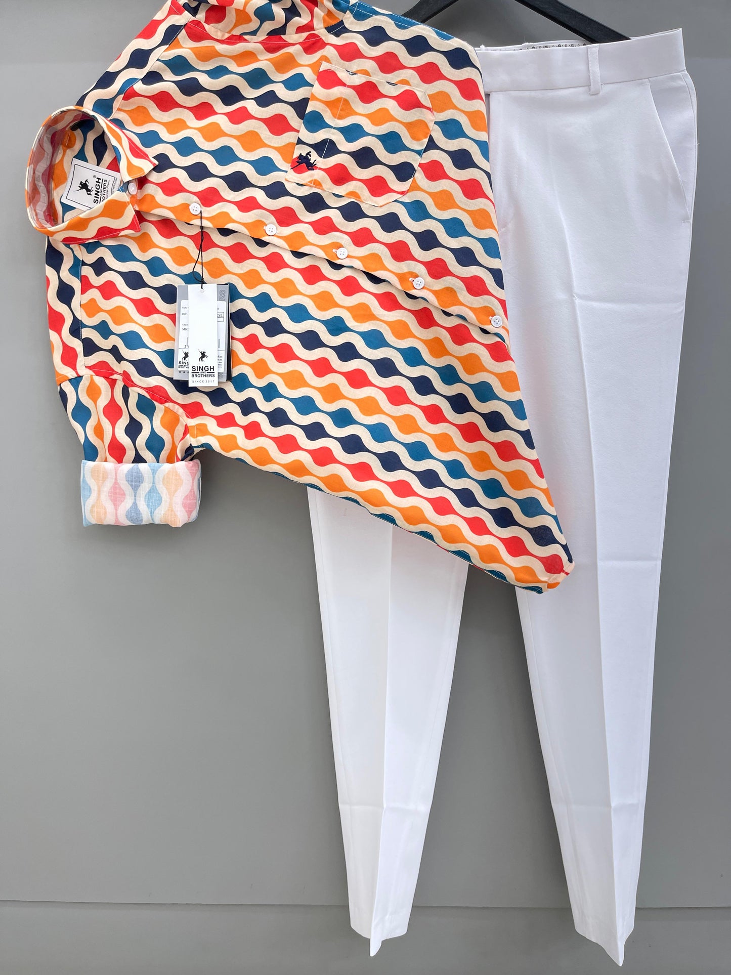 Printed Shirt with Trouser Pant (Combo)