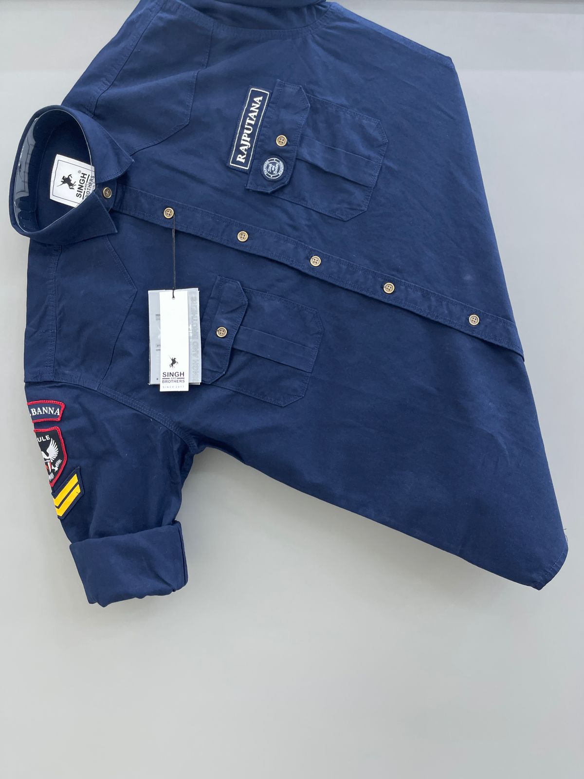 Double Pocket Shirt Rajputana shirt