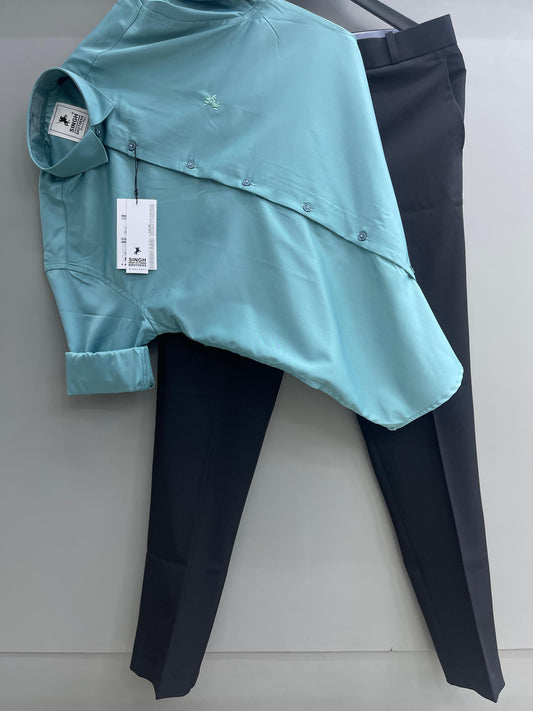 Partywear Shirt With Trouser (Combo)