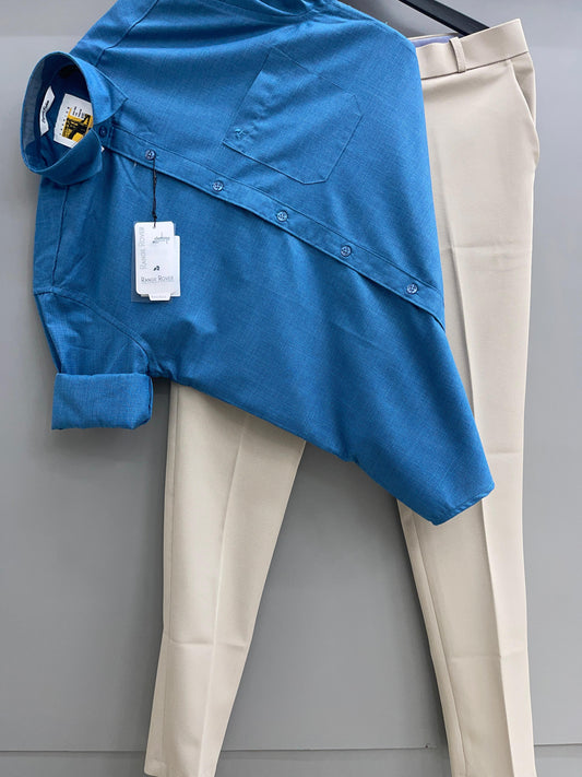 Cotton Shirt With Trouser (Combo)