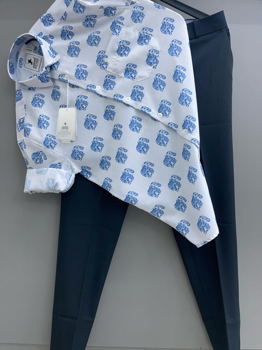 Printed Shirt with Trouser Pant (Combo)