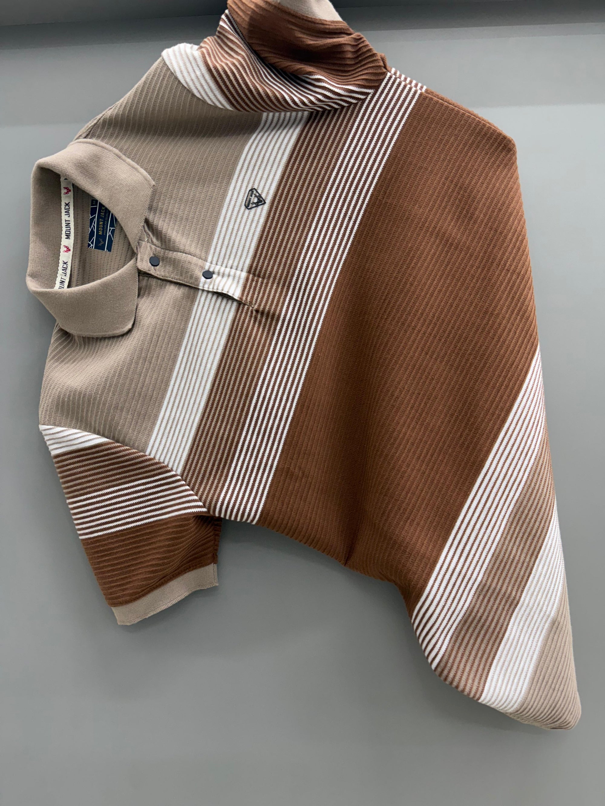 Brown Polo H/S T-shirts