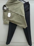Mint Green Cotton Oxford Shirt With Black Formal Pant