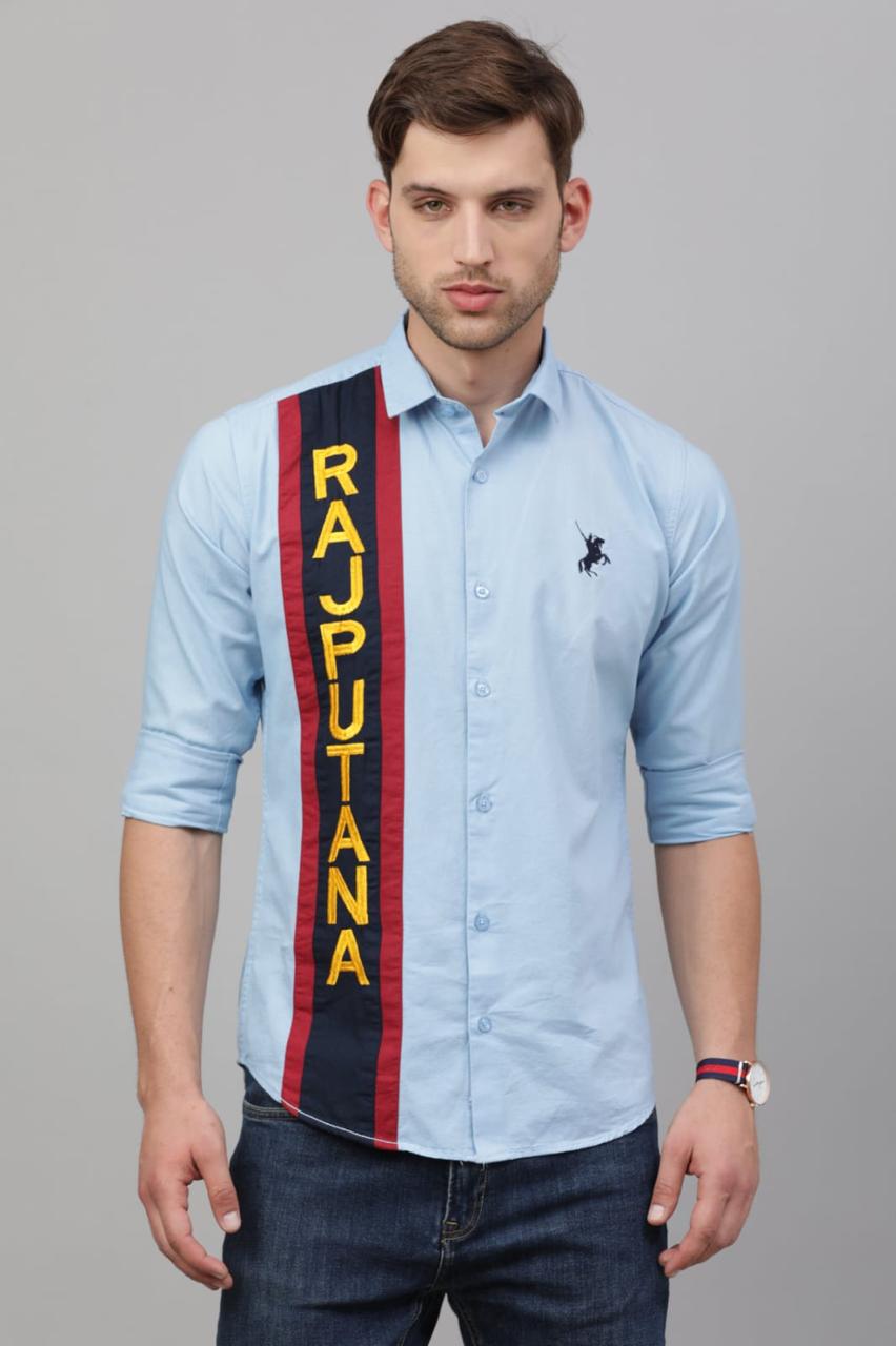 Rajputana Shirt  ( Sky Blue )