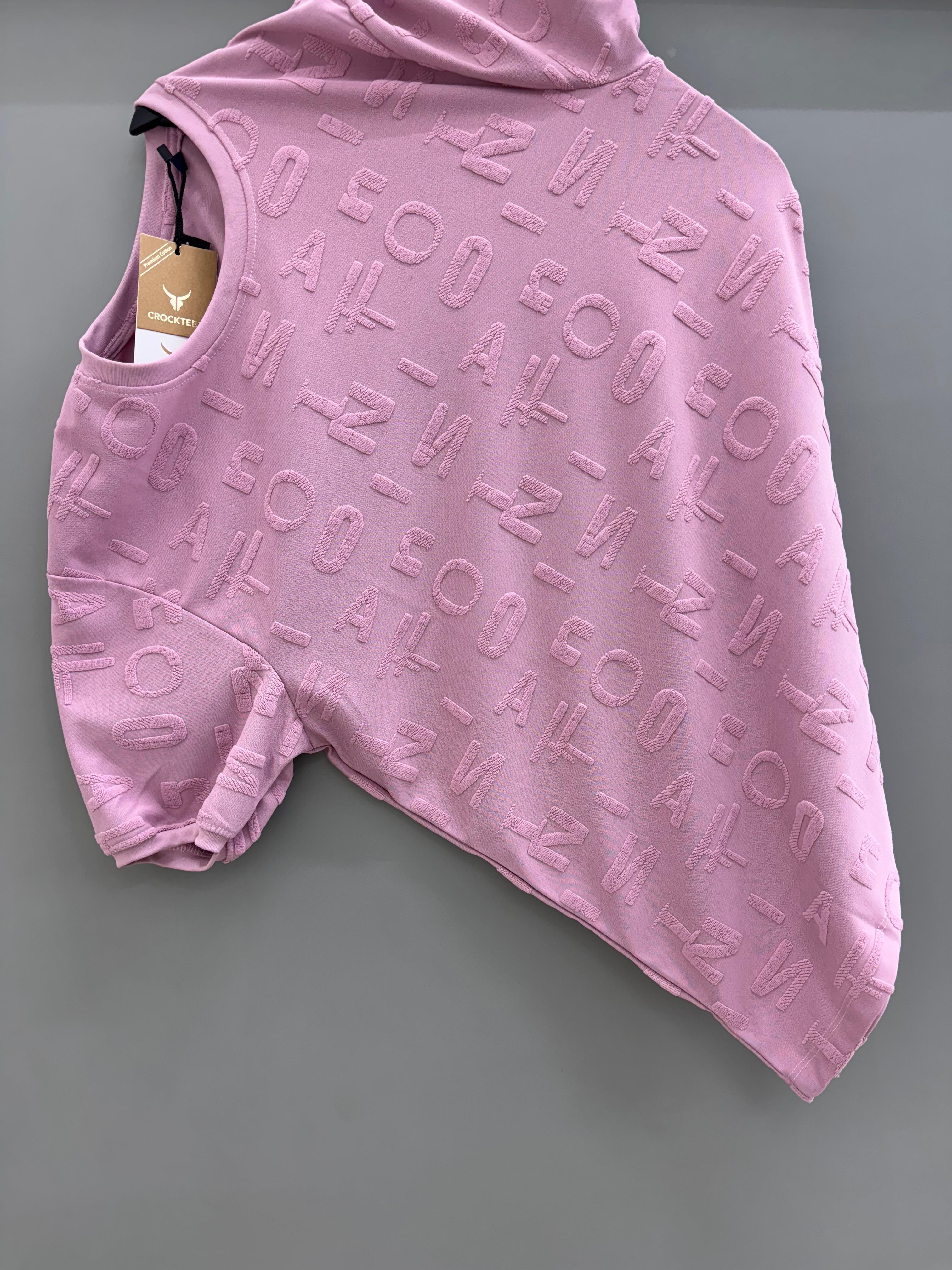 Round Neck pink T-shirts
