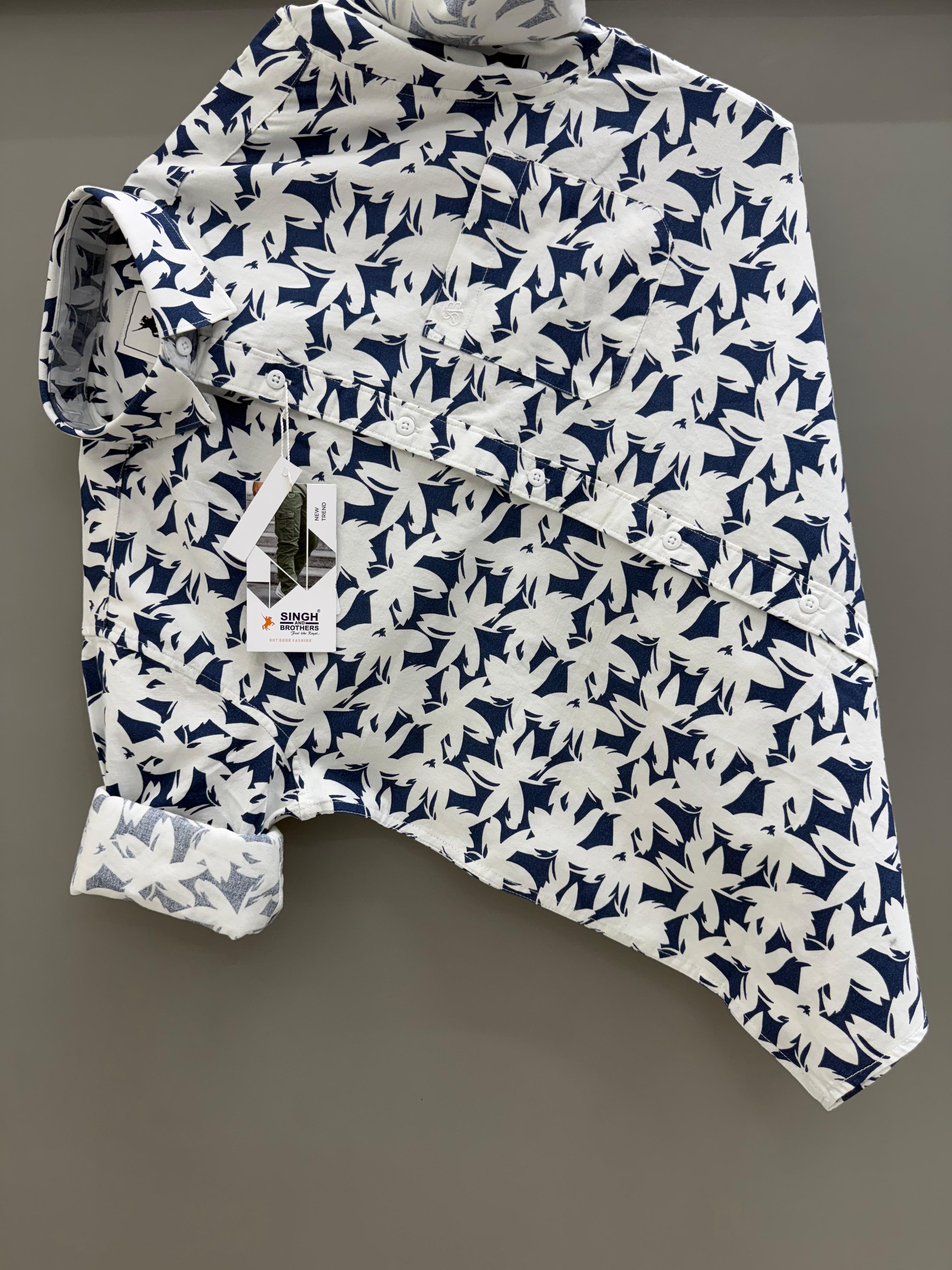 blue Printed