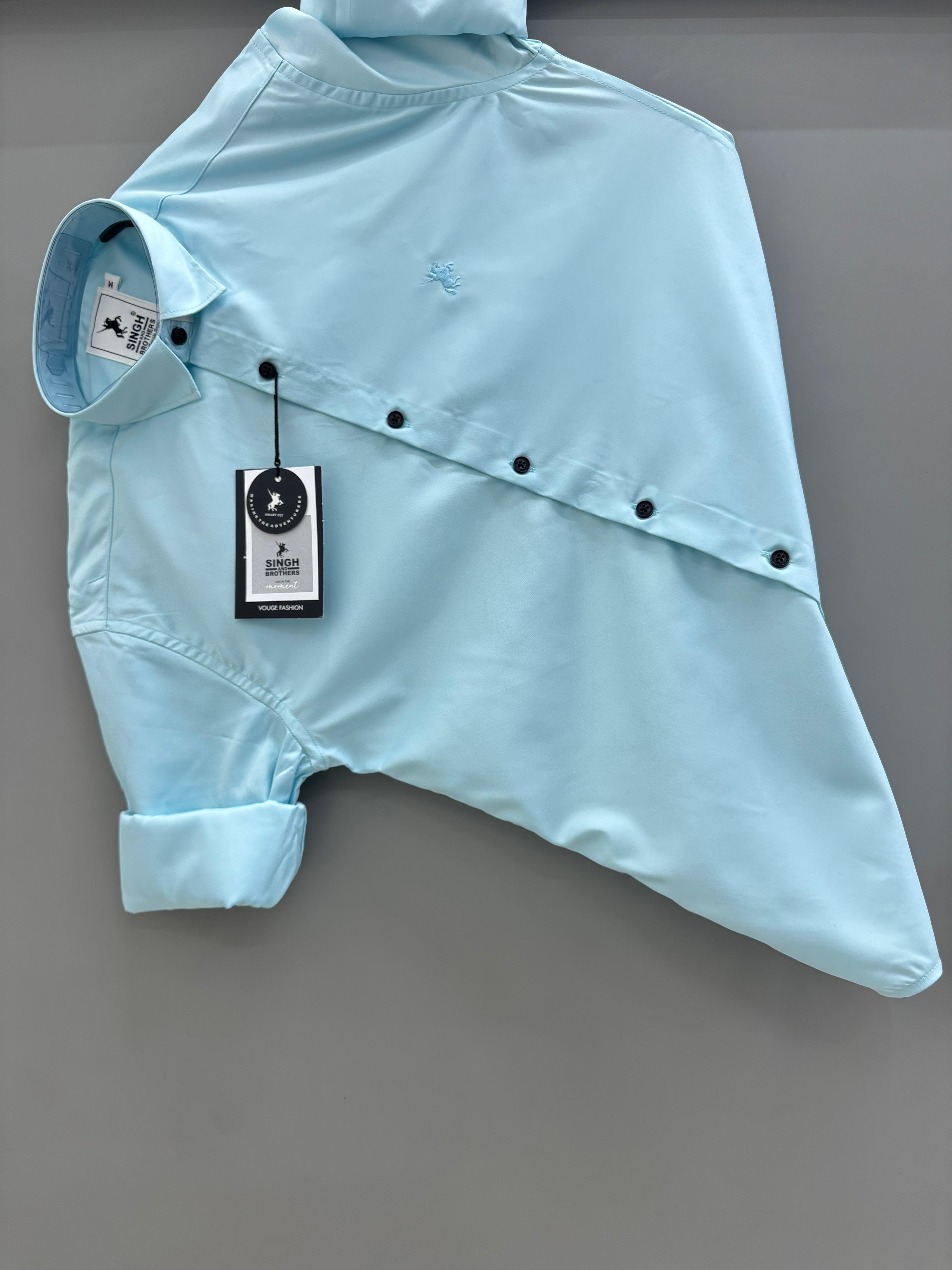 Partywear Shirt - light blue