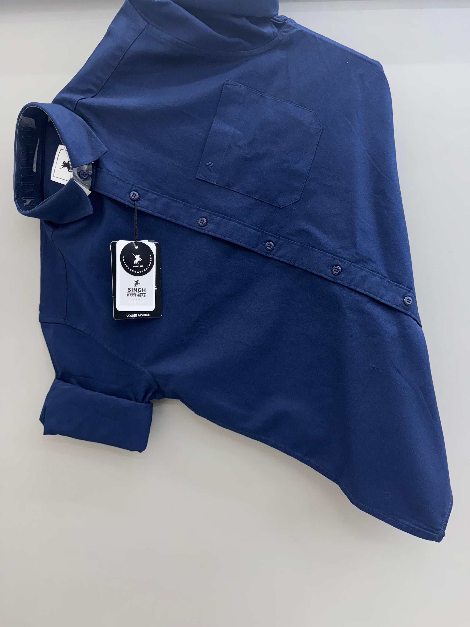 Cotton Oxford - royal blue