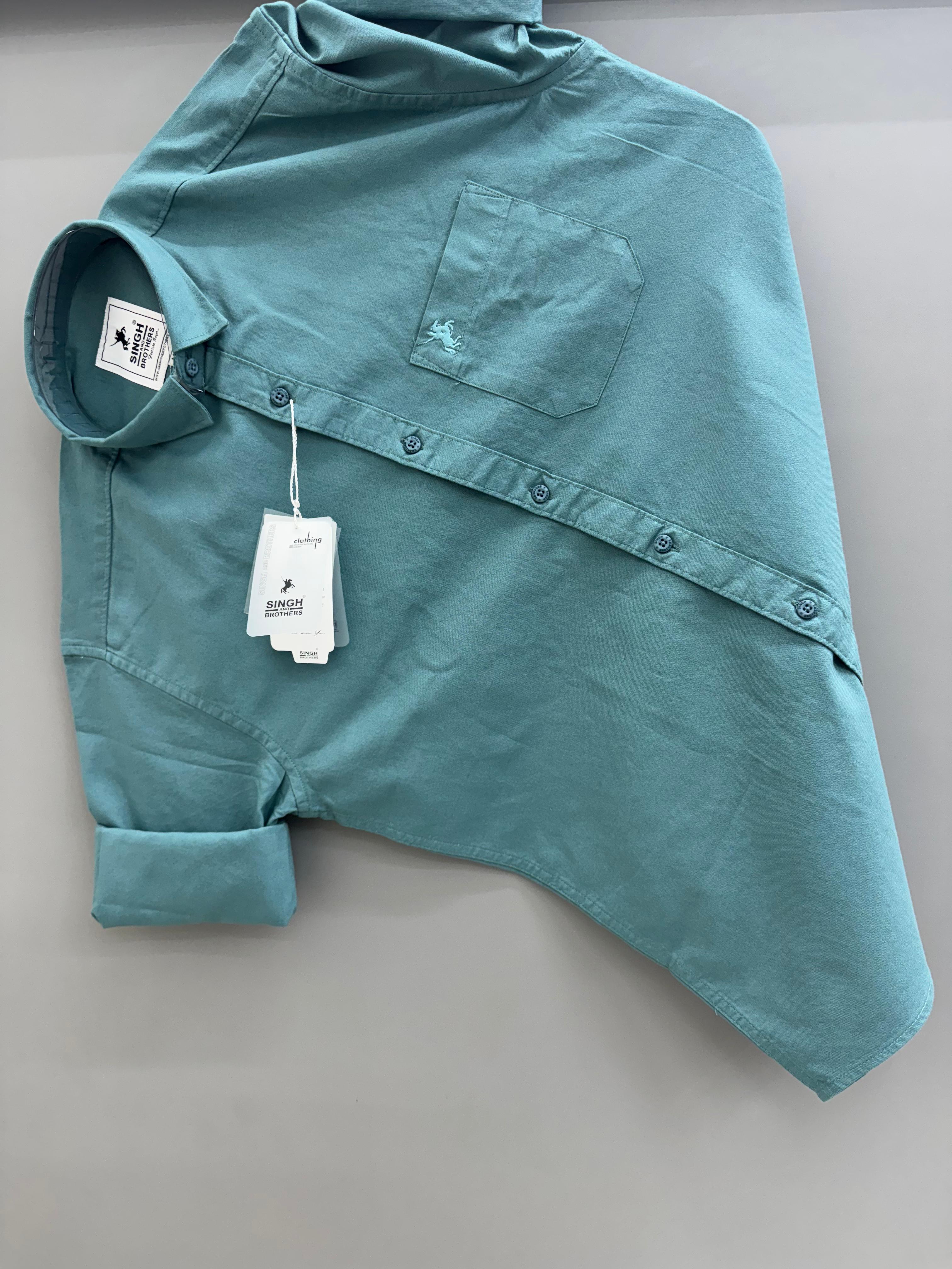 Cotton Oxford - Turquoise