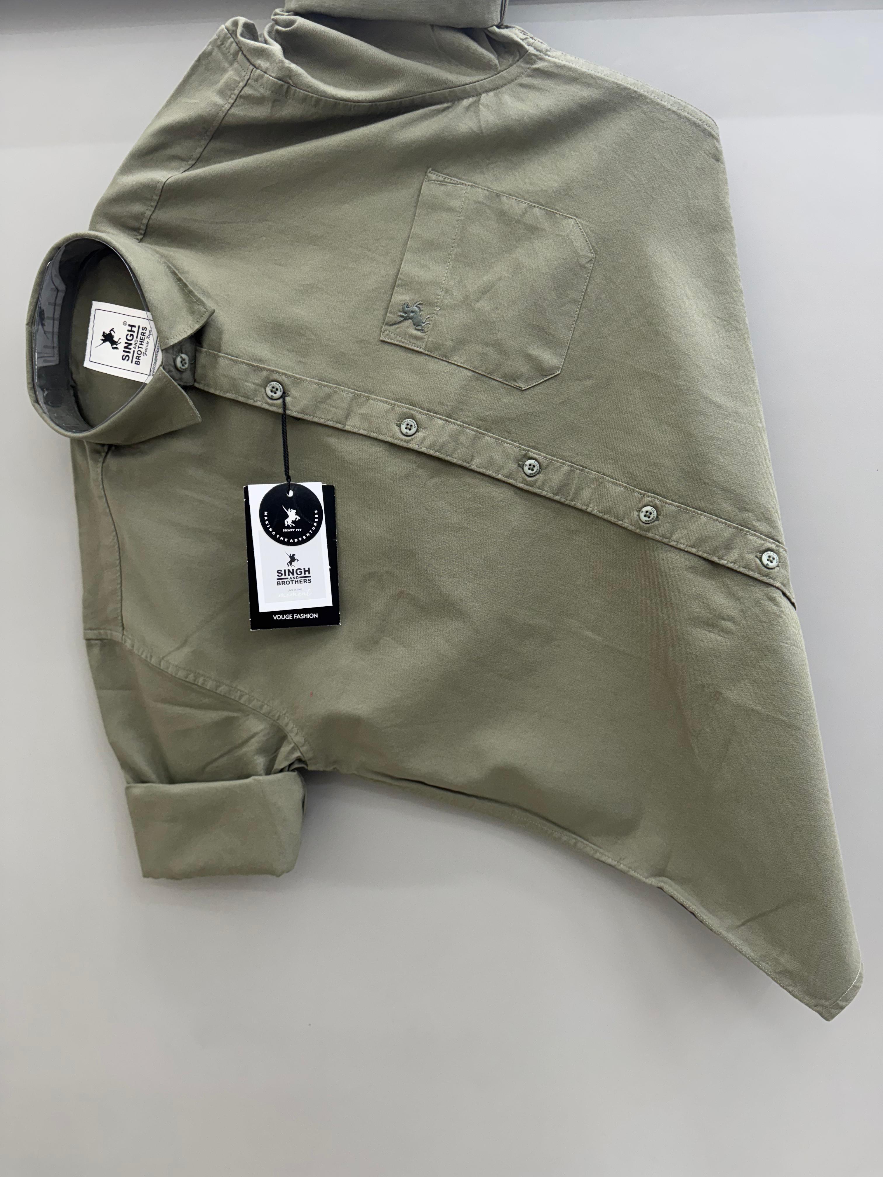 Cotton Oxford - mint green