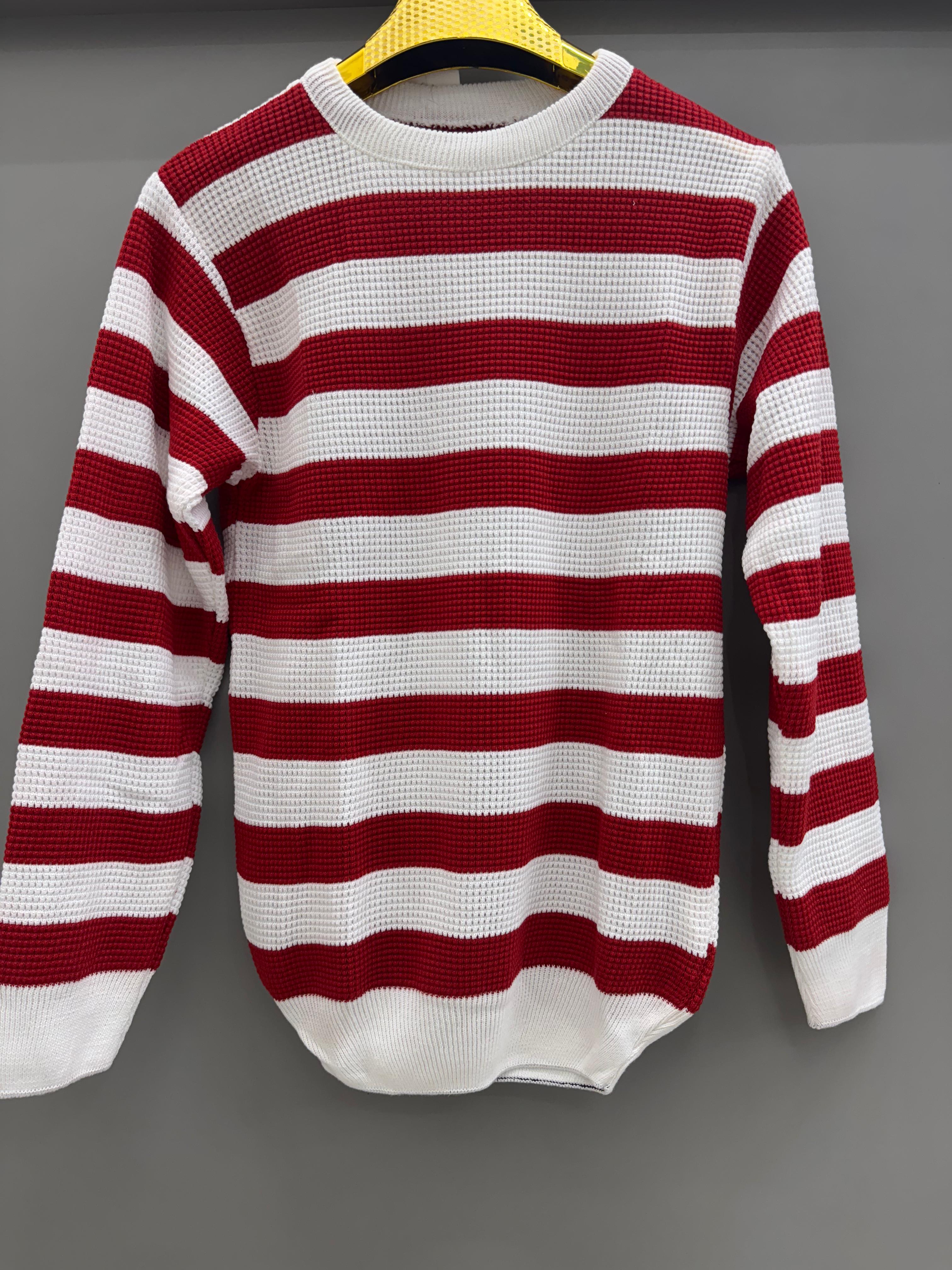 red white F/S sweatshirt