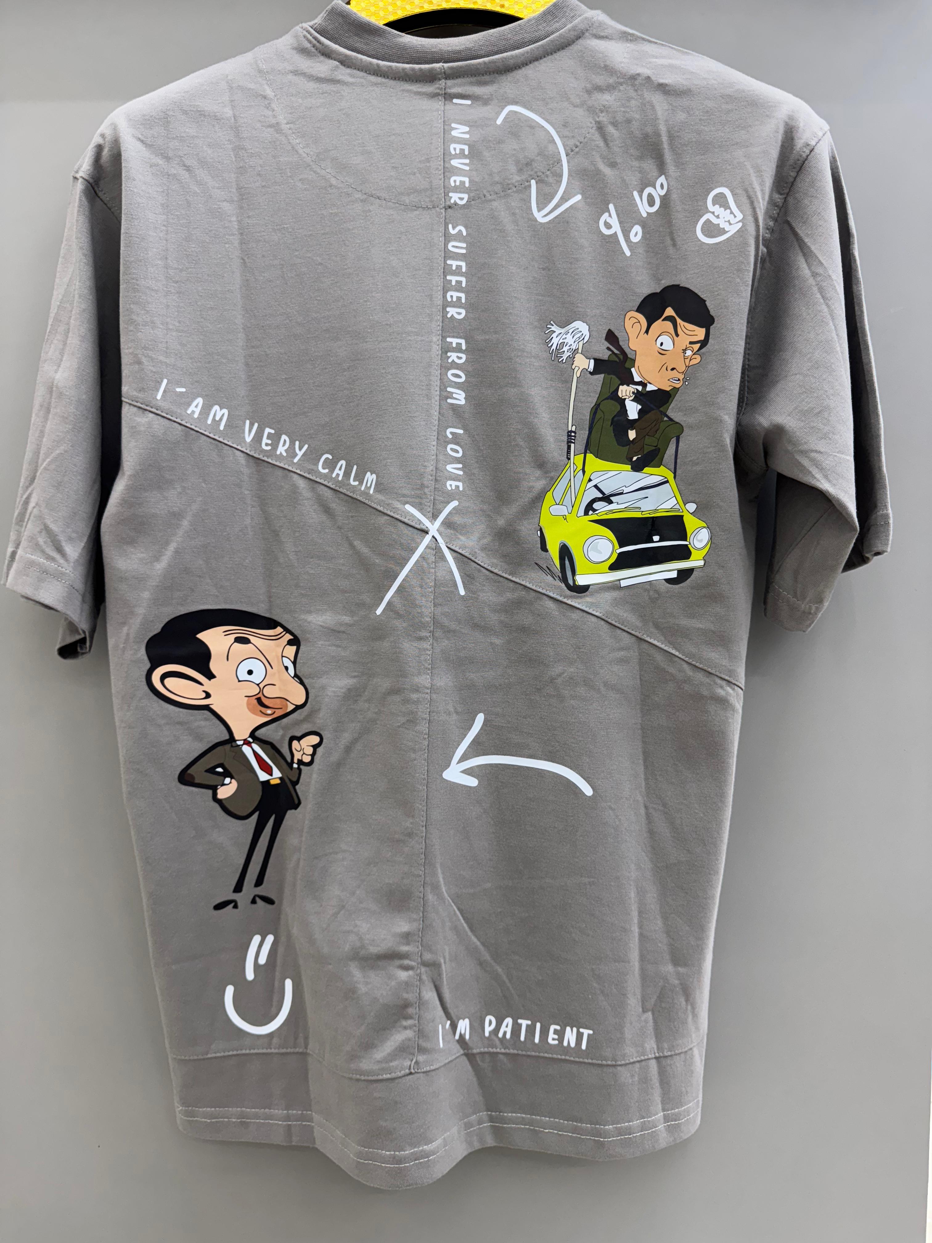 Round Neck grey T-shirts