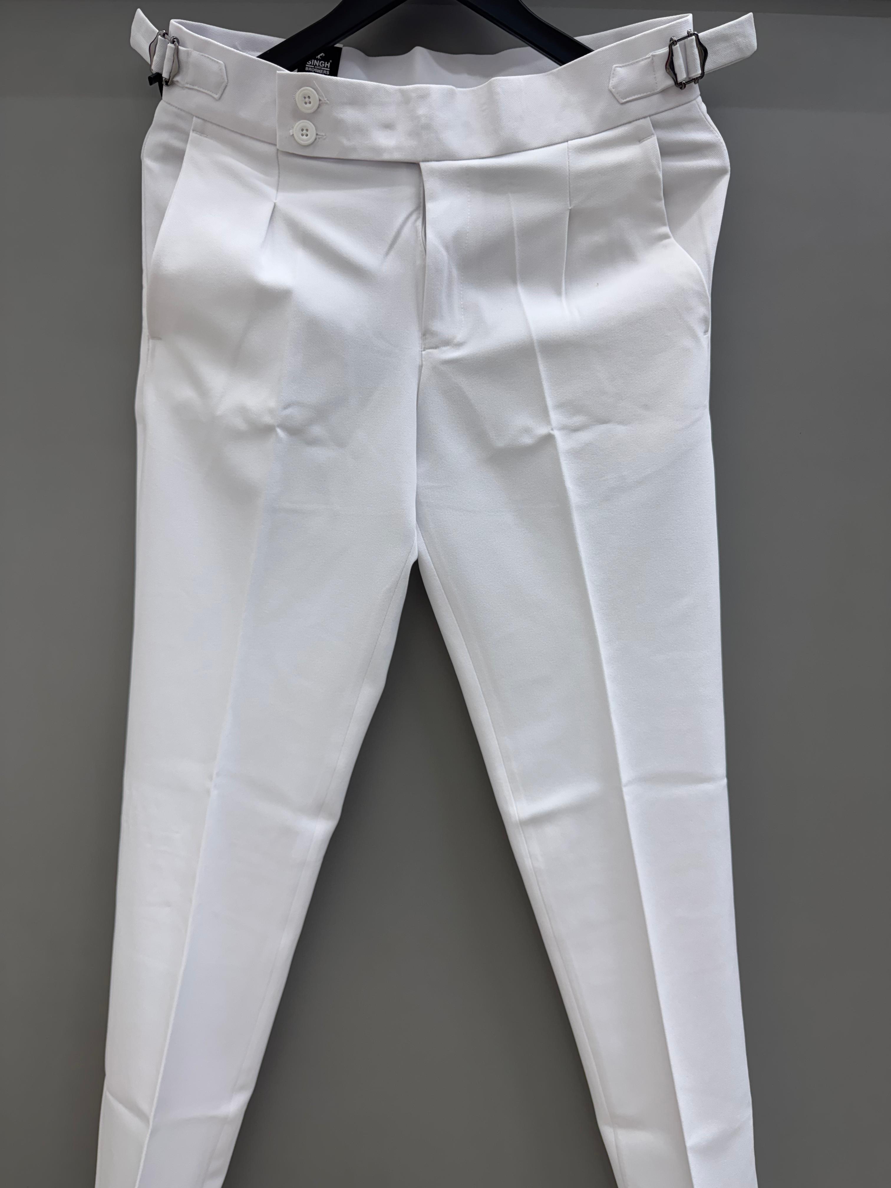 Gurkha Pant ( white )