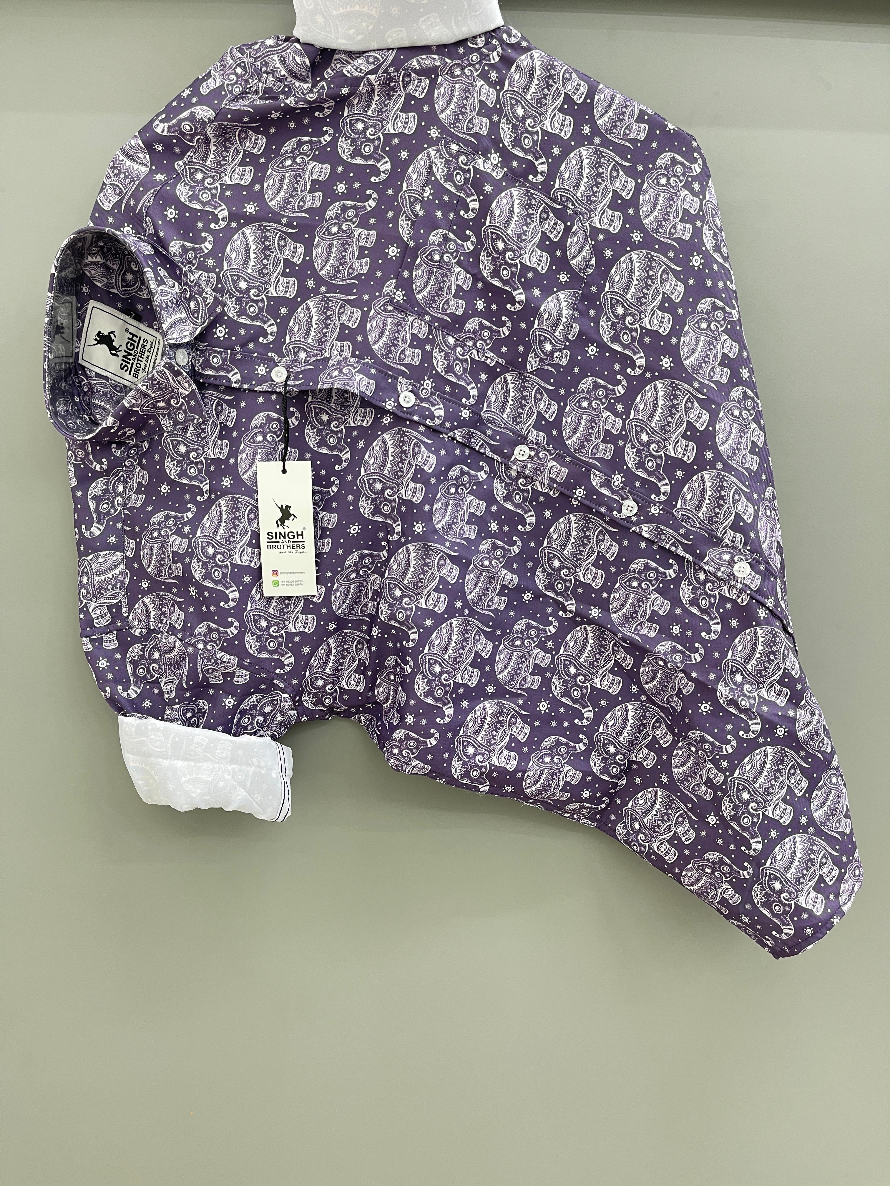 elephant printed