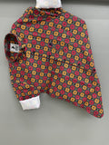 red yellow printed