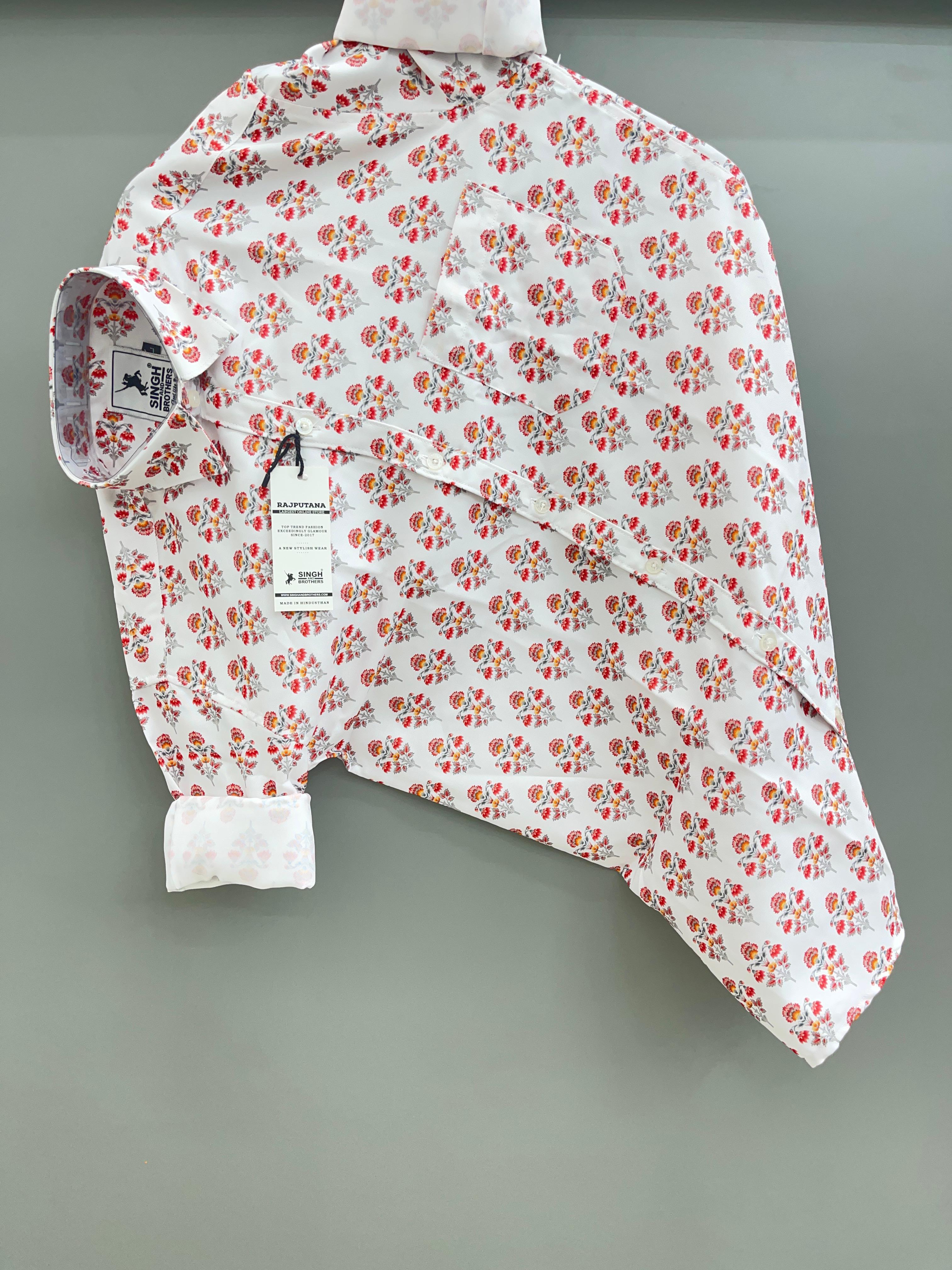 flower printed