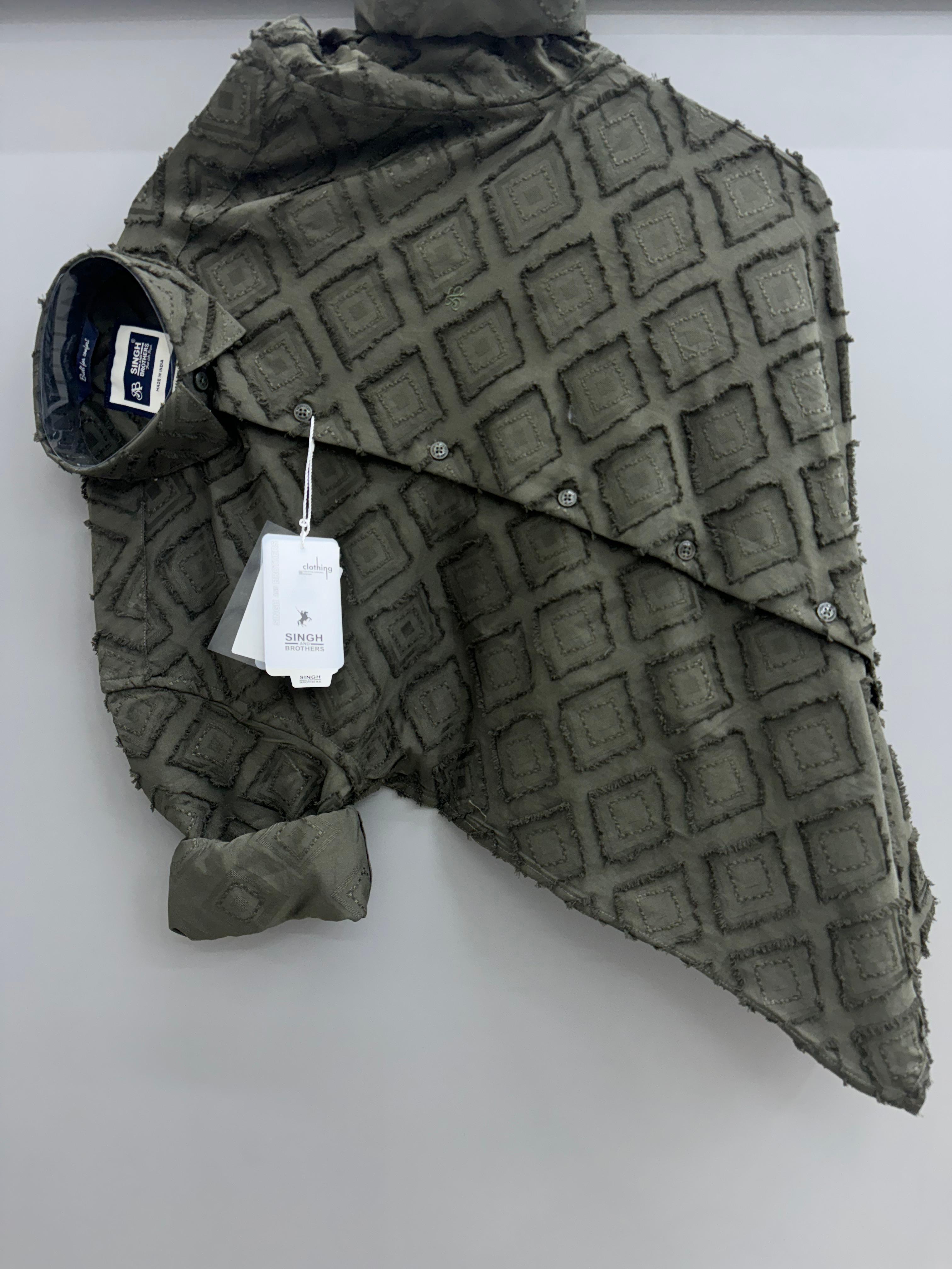 Imported jacquard Green Box
