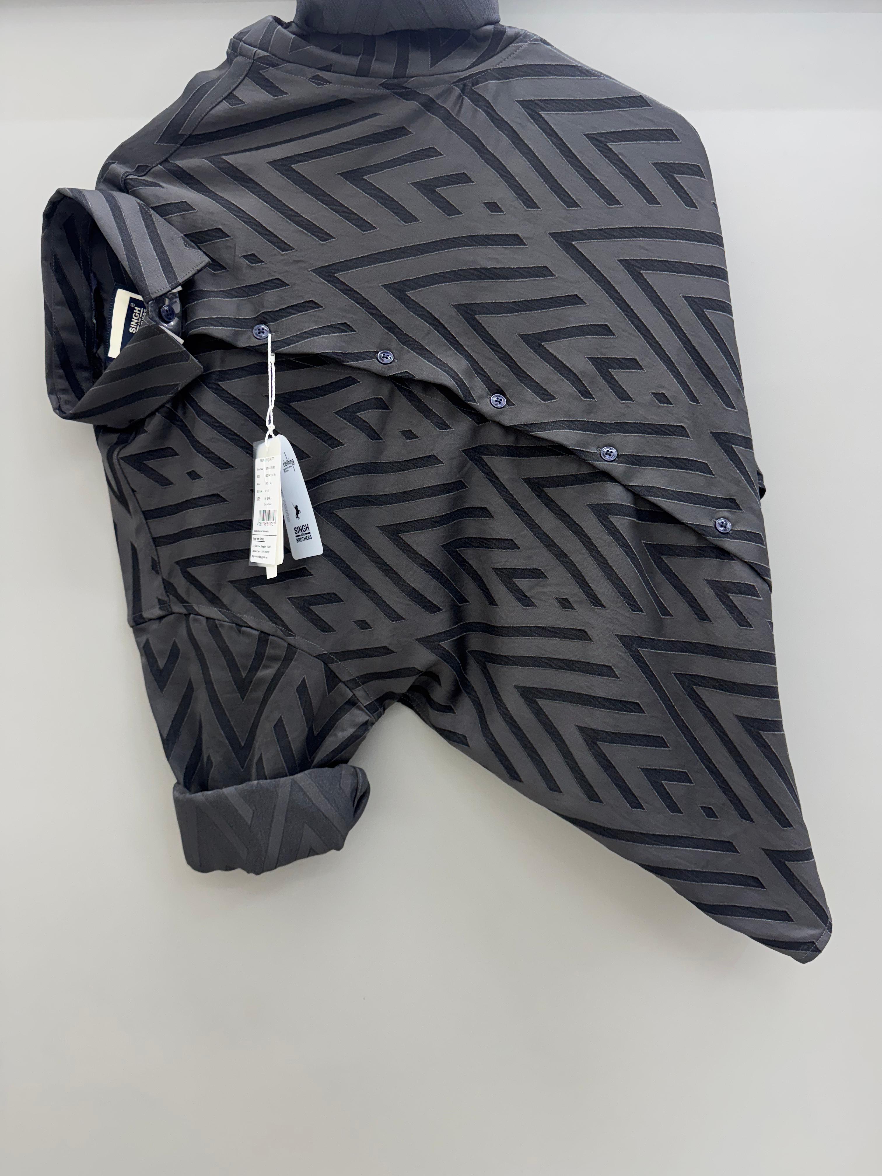 Imported jacquard Black