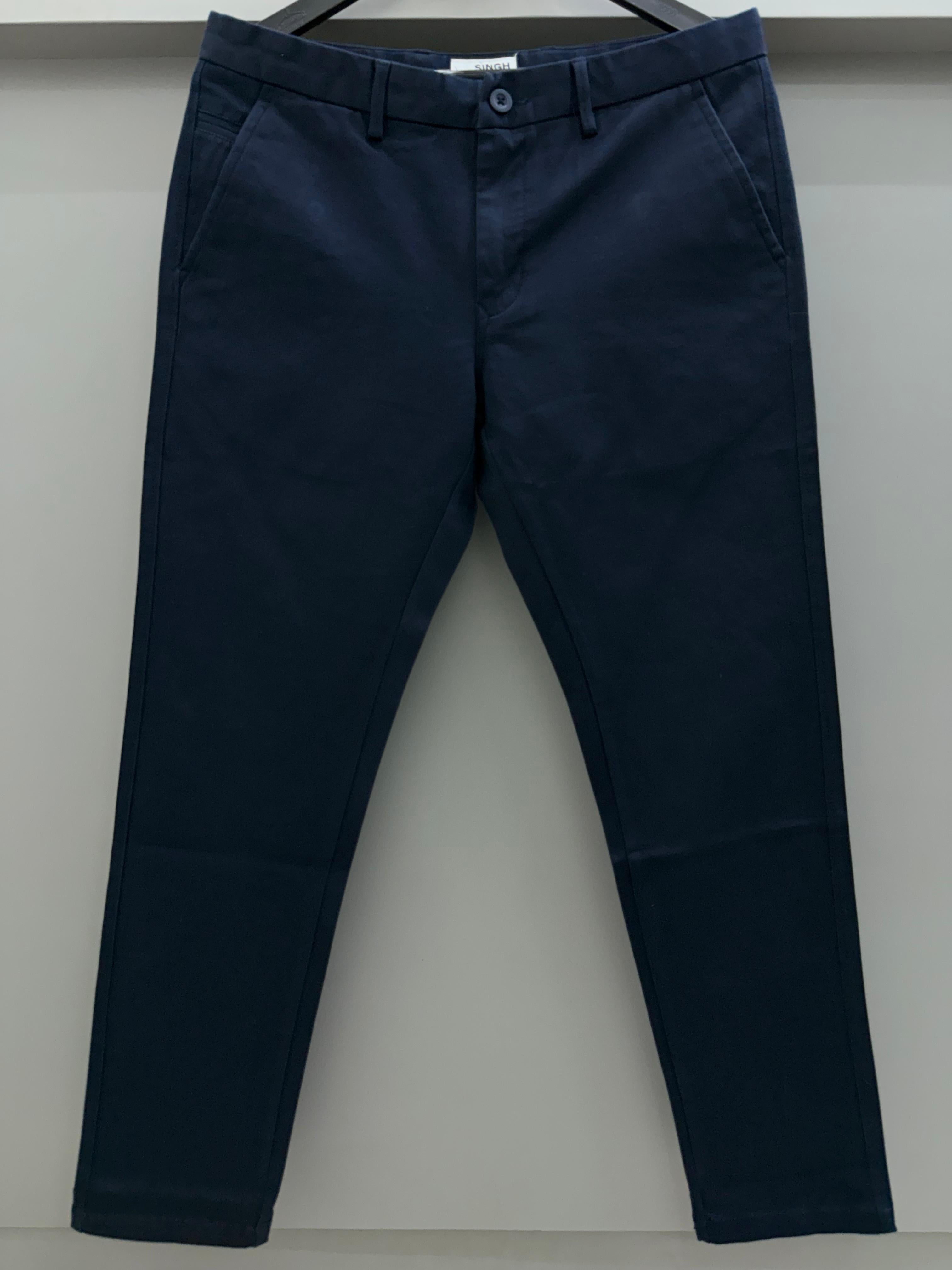 cotton Pant ( navy blue)