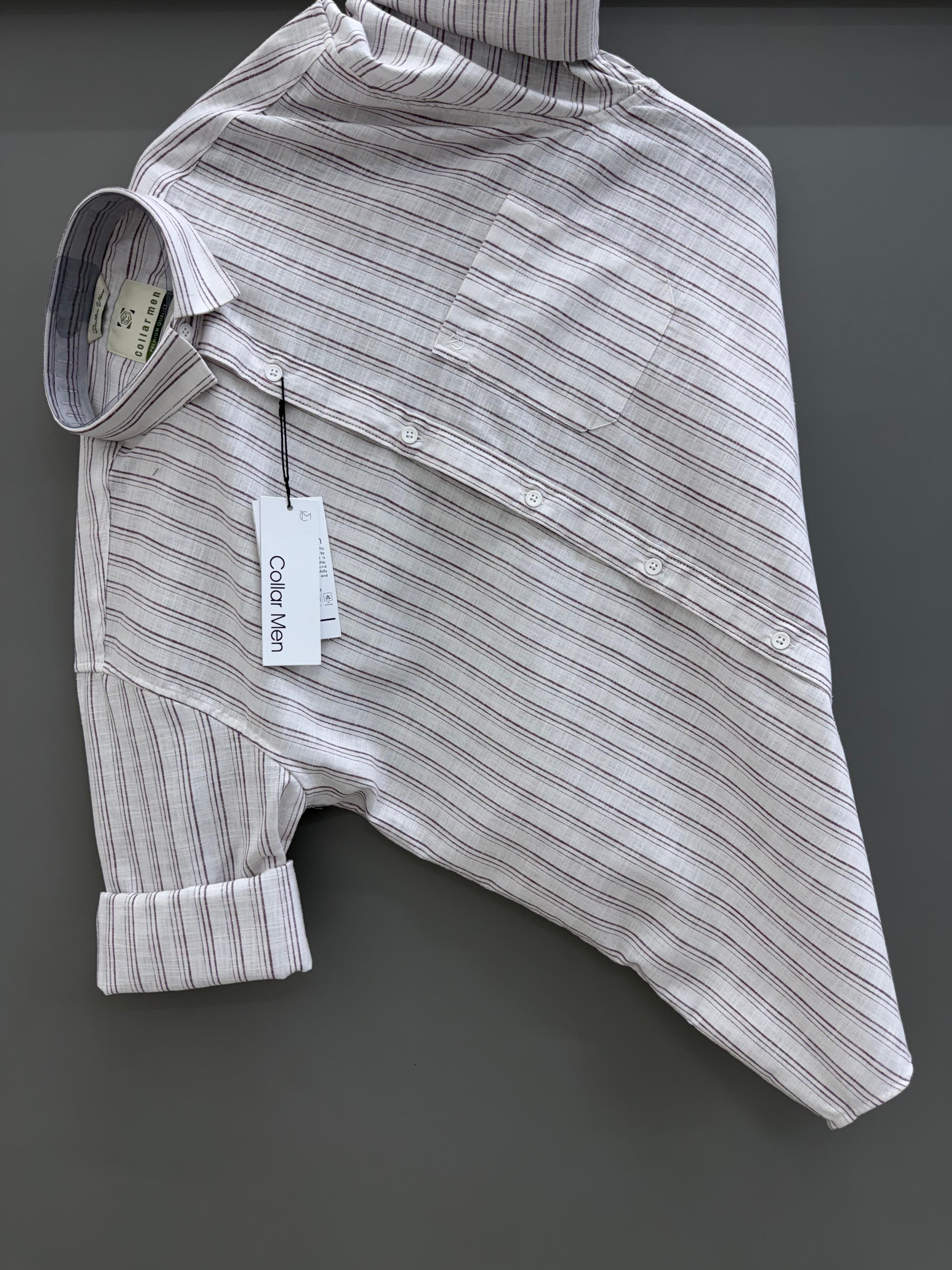white strip Shirt
