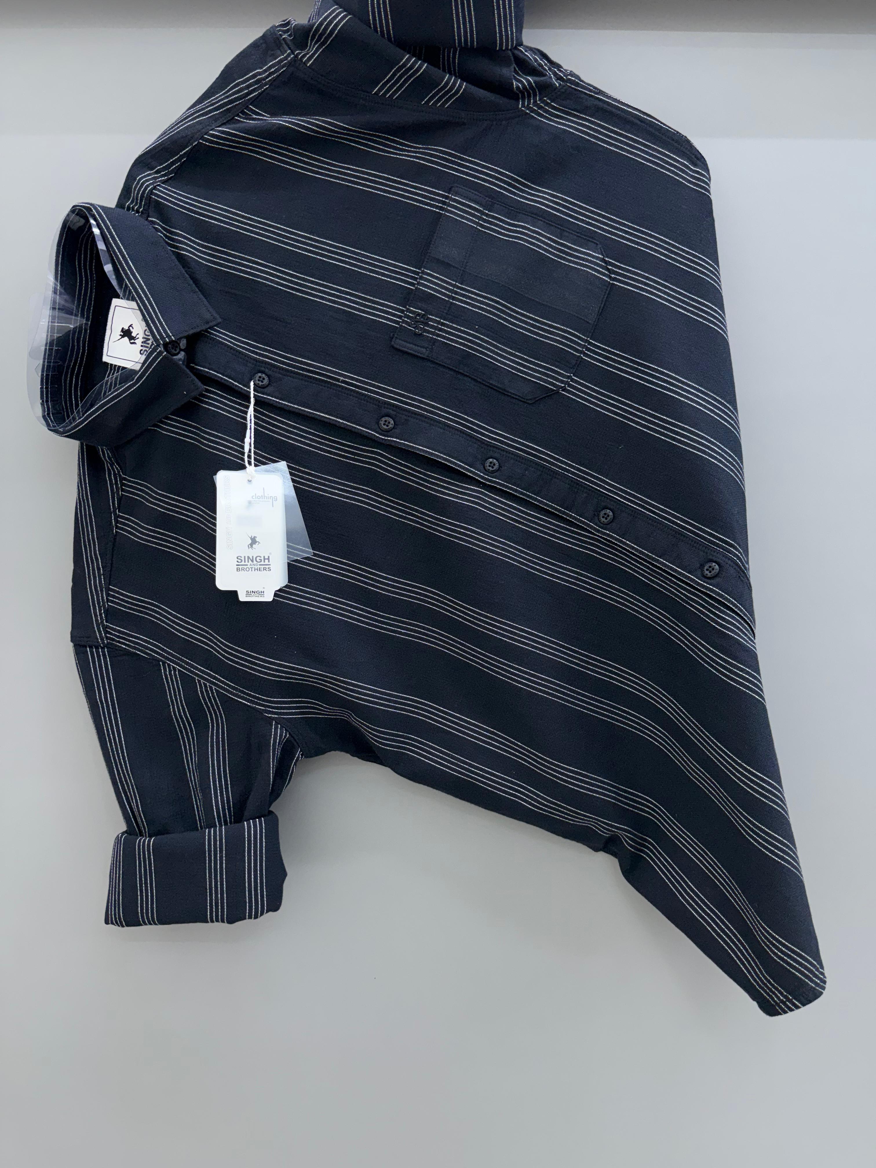black strip Shirt