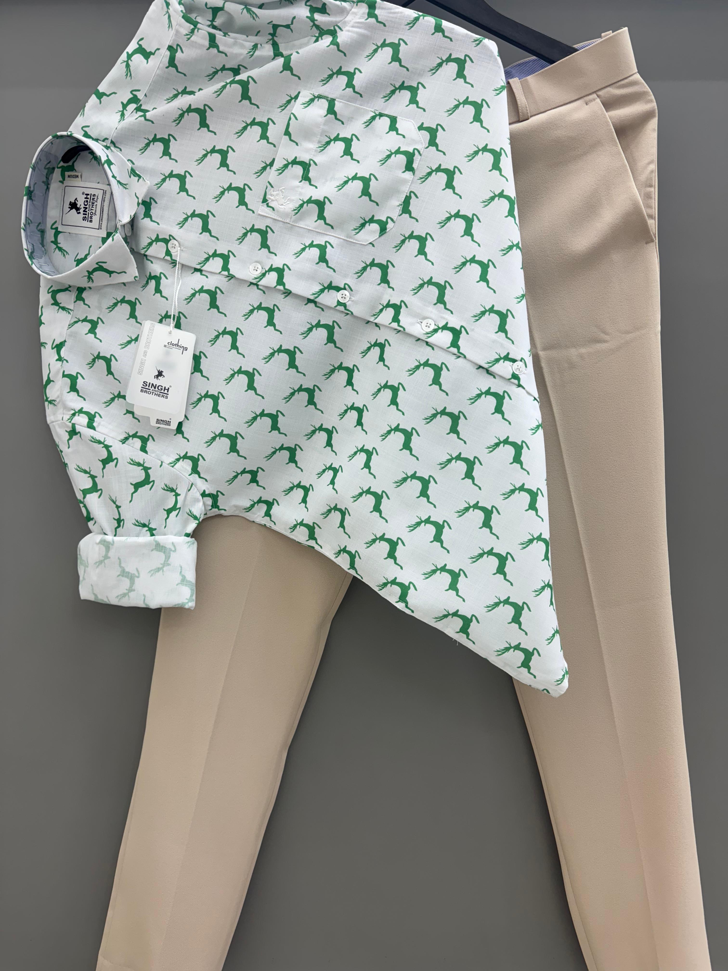 Printed shirt with Pant